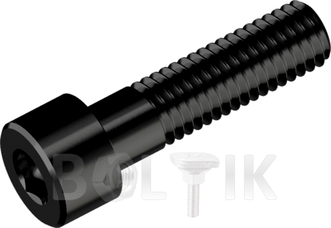 DIN 912(ISO 4762) Болт з внутрішнім шестигранником головка циліндрична 8.8
