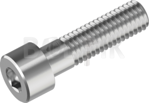 DIN 912 (ISO 4762) Болт з внутрішнім шестигранником головка циліндрична 8.8