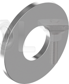 DIN 433(ISO 7092) Шайба плоска зменшена A2